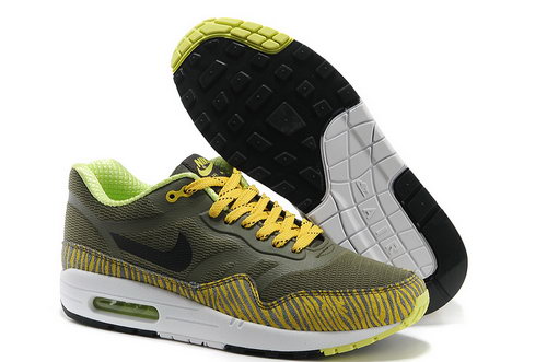 Nike Wmns Air Max 1 Cmft Prm Tape Men Brown Yellow Running Shoes Greece
